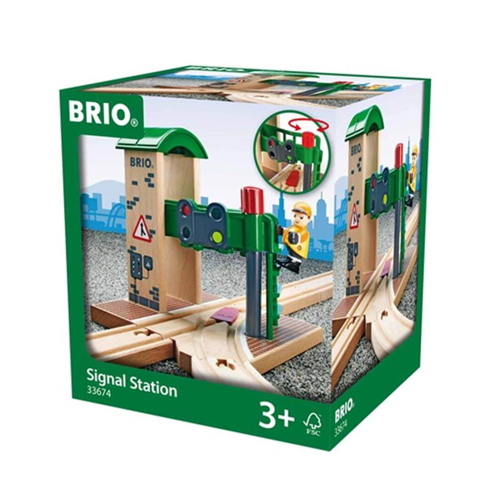 Brio World Train Signal Station